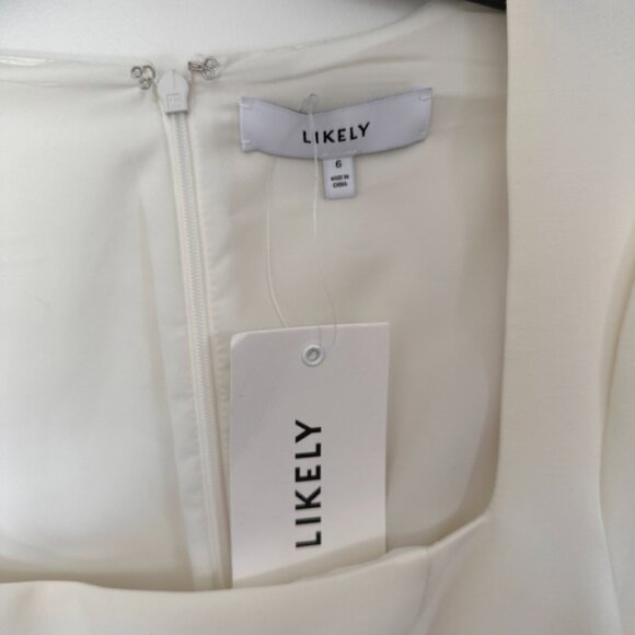 New Never Worn Revolve White Cher Mini Dress - Picture 5 of 9